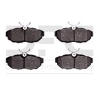 Dynamite Friction 1551-1465-00 Disc Brake Pad Set - Rear - view 1