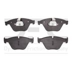 Dynamite Friction 1551-1505-00 Disc Brake Pad Set - Front - view 2