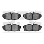 Dynamite Friction 1551-1562-00 Disc Brake Pad Set - Rear - view 1