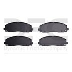 Dynamite Friction 1551-1589-00 Disc Brake Pad Set - Front - view 2