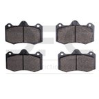 Dynamite Friction 1551-1598-00 Disc Brake Pad Set - Front - view 1