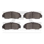 Dynamite Friction 1551-1608-00 Disc Brake Pad Set - Front - view 1