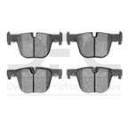 Dynamite Friction 1551-1610-00 Disc Brake Pad Set - Rear - view 1