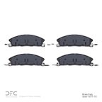 Dynamite Friction 1551-1611-10 Disc Brake Pad Set - Front - view 2