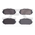 Dynamite Friction 1551-1628-00 Disc Brake Pad Set - Front - view 2