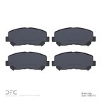 Dynamite Friction 1551-1640-10 Disc Brake Pad Set - Front - view 2