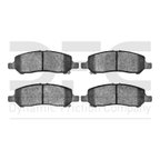 Dynamite Friction 1551-1647-00 Disc Brake Pad Set - Rear - view 1