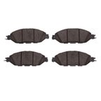 Dynamite Friction 1551-1649-00 Disc Brake Pad Set - Front - view 1