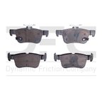 Dynamite Friction 1551-1665-00 Disc Brake Pad Set - Rear - view 2