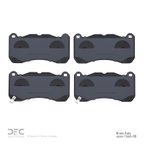 Dynamite Friction 1551-1666-00 Disc Brake Pad Set - Front - view 2