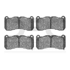 Dynamite Friction 1551-1666-00 Disc Brake Pad Set - Front - view 1