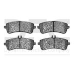 Dynamite Friction 1551-1681-00 Disc Brake Pad Set - Rear - view 1