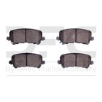 Dynamite Friction 1551-1724-00 Disc Brake Pad Set - Rear - view 1