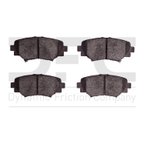 Dynamite Friction 1551-1729-00 Disc Brake Pad Set - Rear - view 1