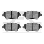 Dynamite Friction 1551-1730-00 Disc Brake Pad Set - Front - view 1