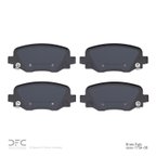 Dynamite Friction 1551-1734-00 Disc Brake Pad Set - Rear - view 2