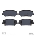 Dynamite Friction 1551-1735-00 Disc Brake Pad Set - Front - view 2