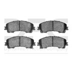Dynamite Friction 1551-1736-00 Disc Brake Pad Set - Front - view 1