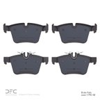Dynamite Friction 1551-1795-00 Disc Brake Pad Set - Rear - view 2