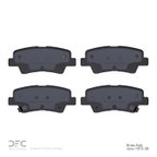 Dynamite Friction 1551-1813-00 Disc Brake Pad Set - Rear - view 2