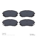 Dynamite Friction 1551-1855-00 Disc Brake Pad Set - Front - view 2