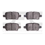 Dynamite Friction 1551-1857-00 Disc Brake Pad Set - Rear - view 1