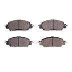 Dynamite Friction 1551-1860-00 Disc Brake Pad Set - Front - view 1