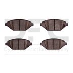 Dynamite Friction 1551-1864-00 Disc Brake Pad Set - Front - view 1