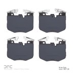Dynamite Friction 1551-1867-00 Disc Brake Pad Set - Front - view 2