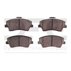 Dynamite Friction 1551-1912-00 Disc Brake Pad Set - Front - view 1
