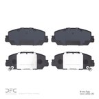 Dynamite Friction 1551-2036-00 Disc Brake Pad Set - Front - view 2
