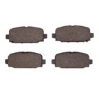 Dynamite Friction 1551-2081-00 Disc Brake Pad Set - Rear - view 1