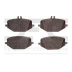 Dynamite Friction 1551-2210-00 Disc Brake Pad Set - Rear - view 1