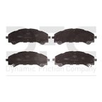 Dynamite Friction 1551-2216-00 Disc Brake Pad Set - Front - view 2