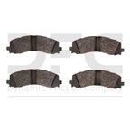Dynamite Friction 1551-2225-00 Disc Brake Pad Set - Rear - view 1