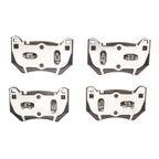 Dynamite Friction 1551-2282-00 Disc Brake Pad Set - Front - view 2