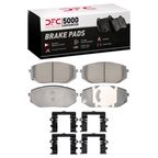 Dynamite Friction 1551-2398-01 Disc Brake Pad Set - Front - view 1