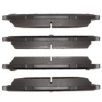 Dynamite Friction 1551-2400-00 Disc Brake Pad Set - Front - view 2