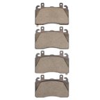 Dynamite Friction 1551-2496-00 Disc Brake Pad Set - Front - view 1