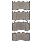 Dynamite Friction 1551-2516-00 Disc Brake Pad Set - Front - view 1