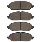 Dynamic Friction 1551-2539-00 Disc Brake Pad Set - Front - view 1