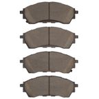 Dynamic Friction 1551-2568-00 Disc Brake Pad Set - Front - view 1
