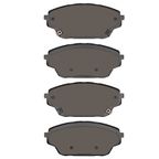 Dynamic Friction 1551-2586-01 Disc Brake Pad Set - Front - view 3