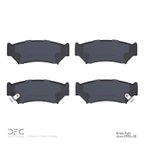 Dynamite Friction 1552-0556-00 Disc Brake Pad Set - Front - view 2