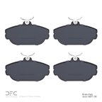 Dynamite Friction 1552-0601-00 Disc Brake Pad Set - Front - view 2