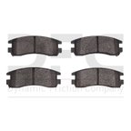 Dynamite Friction 1552-0714-00 Disc Brake Pad Set - Rear - view 1
