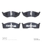 Dynamite Friction 1552-0730-00 Disc Brake Pad Set - Front - view 2