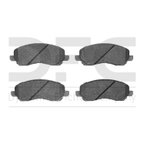 Dynamite Friction 1552-0866-00 Disc Brake Pad Set - Front - view 1