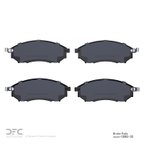 Dynamite Friction 1552-0888-00 Disc Brake Pad Set - Front - view 2