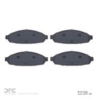 Dynamite Friction 1552-0931-00 Disc Brake Pad Set - Front - view 2
